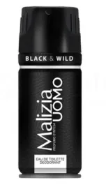 malizia-dezodorant-meski-black-and-wild-150-ml