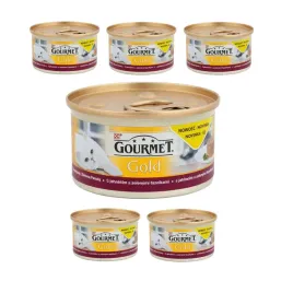 mokra-karma-dla-kota-jagniecina-fasola-gourmet-gold-savoury-cake-6x85g