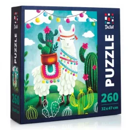 puzzle-lama-slicznotka-260-el-dla-dzieci