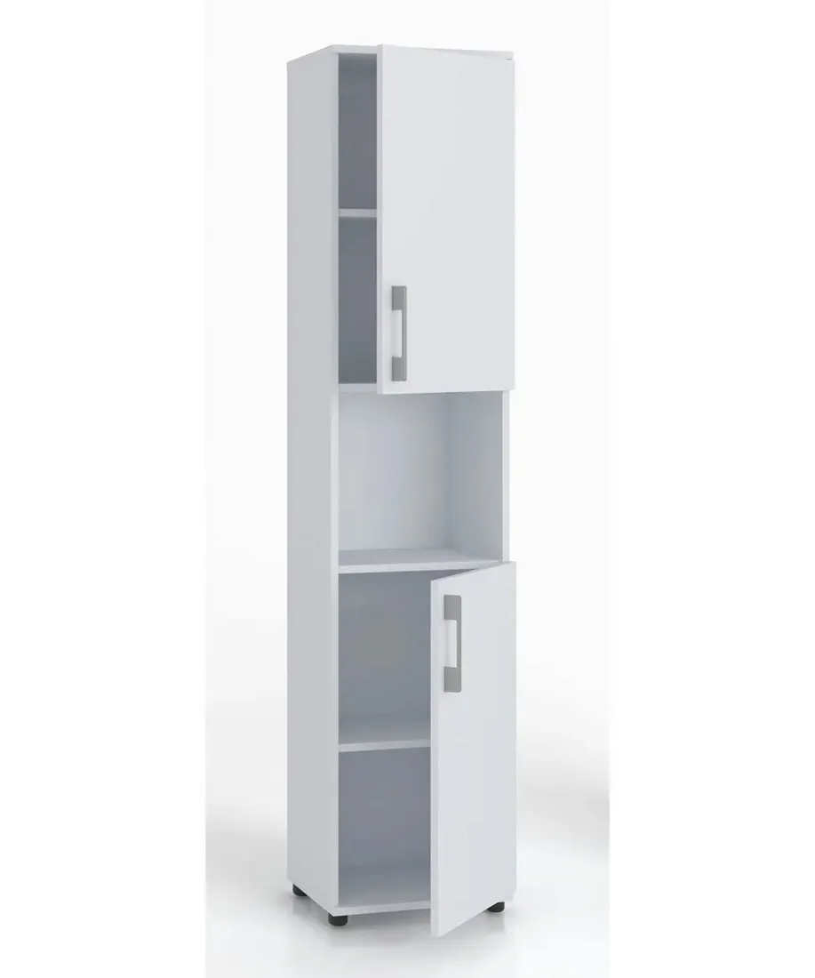 regal-biurowy-na-ksiazki-szafa-z-polka-otwarta-m-2d-bialy-40-x-32-cm-stan-nowy