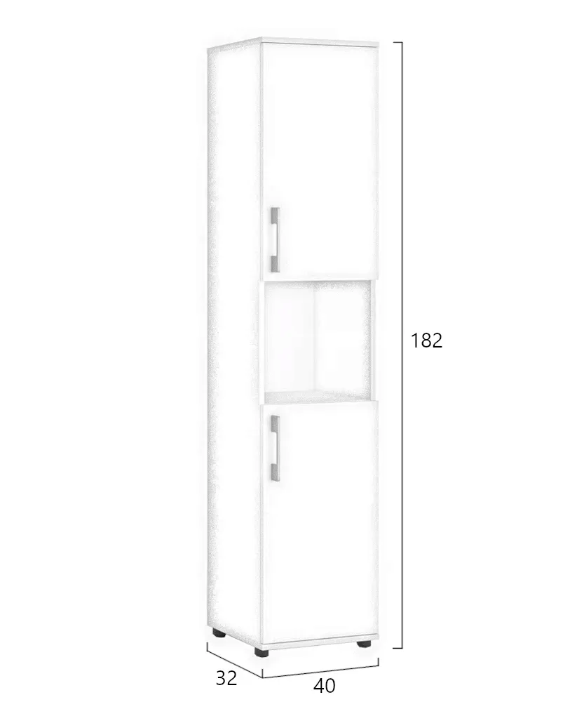 regal-biurowy-na-ksiazki-szafa-z-polka-otwarta-m-2d-bialy-40-x-32-cm-stan-nowy