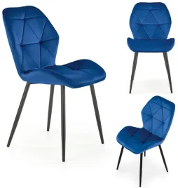 krzeslo-metalowe-czarne-nogi-welurowe-granatowe-niebieskie-salon-k453