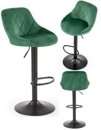 hoker-stolek-barowy-welurowy-zielony-krzeslo-h-101