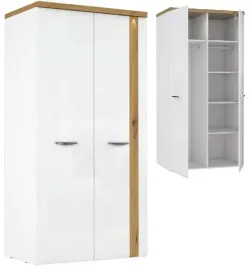 szafa-dwudrzwiowa-ubraniowa-dab-artisan-bialy-polysk-tuluza-tuzs821b-c843