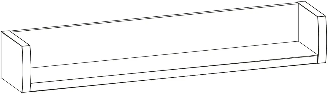 polka-wiszaca-scienna-orzech-dab-forrest-fr15-stan-nowy