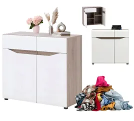 komoda-mala-z-szuflada-i-drzwiczkami-biala-polysk-sonoma-lionel-li2-salon