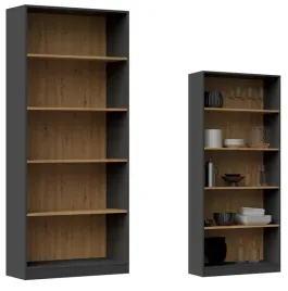 regal-na-ksiazki-otwarty-antracyt-artisan-80-cm