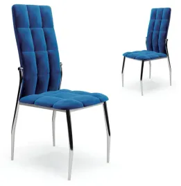 krzeslo-tapicerowane-granatowy-welur-salon-k416