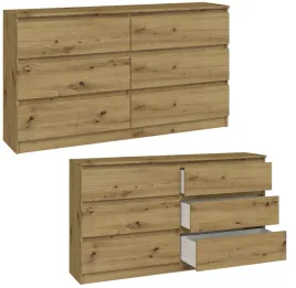 duza-komoda-dab-artisan-komoda-140-6-szuflad