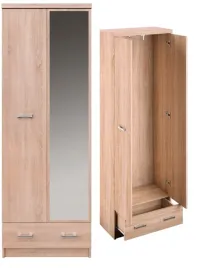 szafa-dwudrzwiowa-z-lustrem-i-szuflada-top-mix
