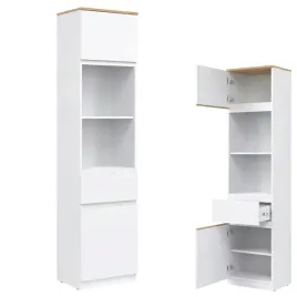 szafka-l-p-waska-regal-slupek-dab-biala-remi-rm08