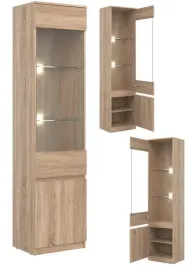 witryna-uniwersalna-l-p-gablota-szklana-barek-regal-dab-sonoma-remi-rm07