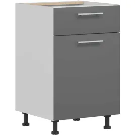 szafka-dolna-z-szuflada-kuchenna-50-cm-tiffany-t-18-d50s1-szary-polysk