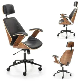 fotel-obrotowy-ekoskora-orzech-czarny-ignazio