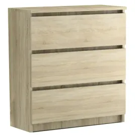 komoda-z-szufladami-bez-uchwytow-lira-3s-dab-sonoma-60-cm