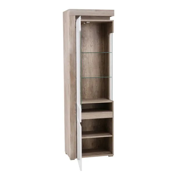 witryna-irma-im6-lewa-dab-biel-glebokosc-mebla-39-cm