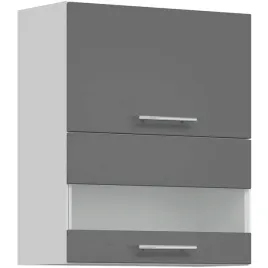 szafka-gorna-witryna-kuchenna-60-cm-wiszaca-tiffany-t-9-g60w-szary-polysk