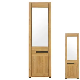 szafka-l-p-waska-z-lustrem-slupek-dab-york-y11-do-przedpokoju-garderoby