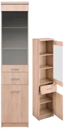 wysoka-witryna-z-szuflada-dab-sonoma-top-mix