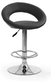 hoker-h-15-stolek-barowy-obrotowy-czarny