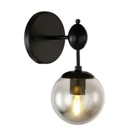 lampa-scienna-kinkiet-czarny-szklana-kula-loft