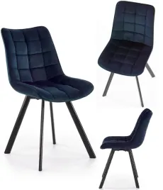 krzeslo-tapicerowane-loft-granatowy-velvet-k332