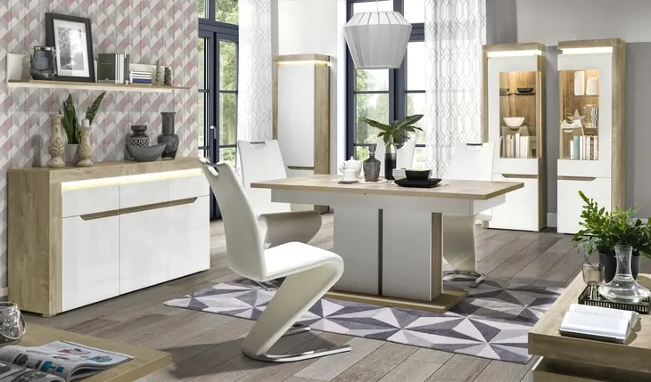 komoda-irma-im4-dab-biel-stan-nowy-kolor-mebla-bialy