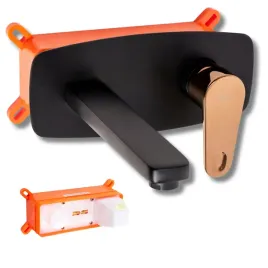 bateria-umywalkowa-podtynkowa-mild-czarna-rozowe-zloto-termostat-box-rea