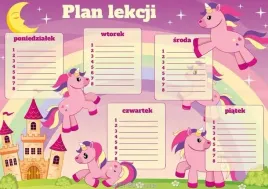 plan-lekcji-kucyki-jednorozce-tabliczka-mnozenia