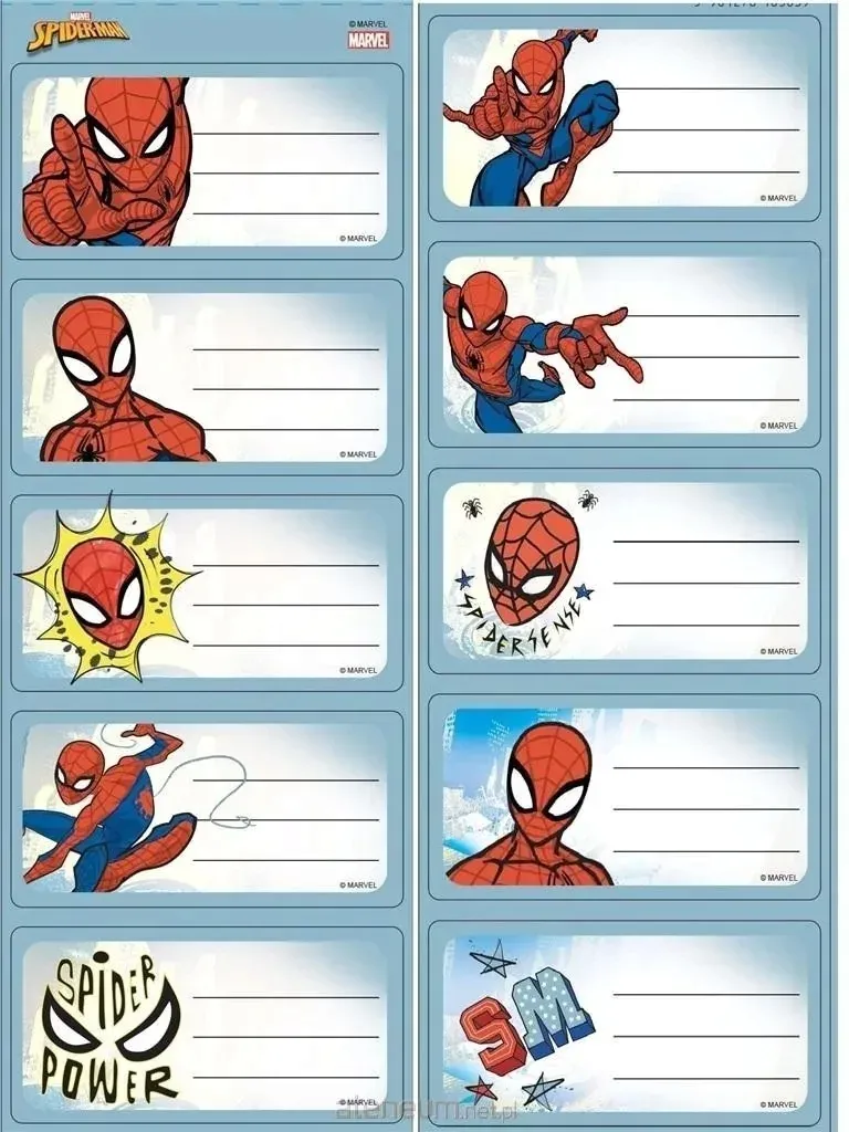 naklejki-na-zeszyt-spiderman-stan-nowy