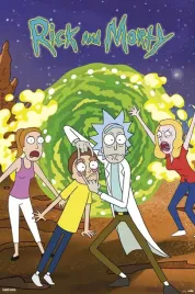 plakat-rick-and-morty-portal-watch-61x915cm