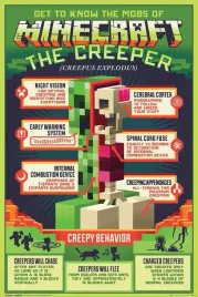 oficjalny-plakat-minecraft-creeper-behaviour-61x91