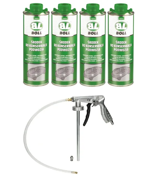 BOLL ZESTAW DO KONSERWACJI PODWOZIA 4x1L