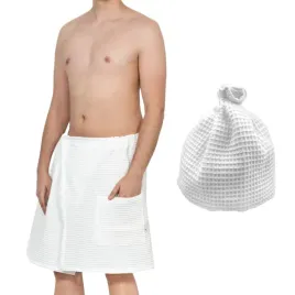 zestaw-do-sauny-kilt-meski-biscotto-czapka-capello-bialy-porjun
