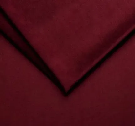 MATERIAŁ PLUSZ WELUR AKSAMIT RIVIERA 59 BORDO