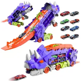 tir-dinozaur-ciezarowka-laweta-metalowe-resroarki-transporter-t-rex-prezent