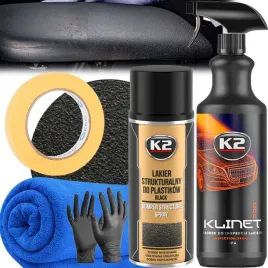 k2-lakier-strukturalny-do-plastiku-czarny-klinet-odtluszczacz-tasma