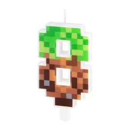 swieczka-urodzinowa-minecraft-piksele-creeper-tort-urodziny-cyfra-8