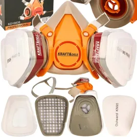 maska-lakiernicza-polmaska-ochronna-przeciwpylowa-zestaw-filtry-wklady