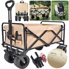 wozek-turystyczny-plazowy-kempingowy-skladany-ogrodowy-transportowy-kola-xl