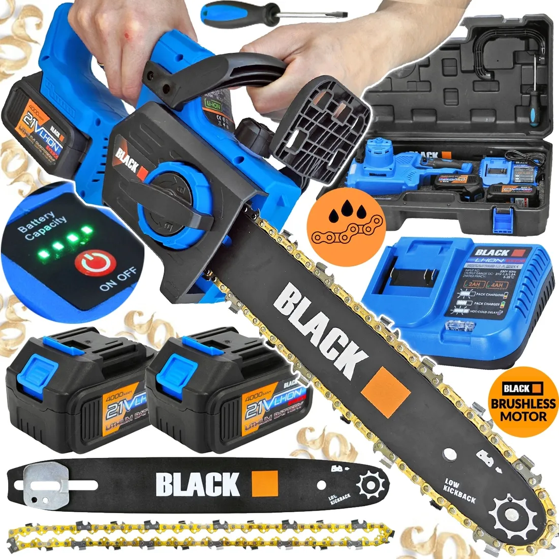 bezszczotkowa-pilarka-lancuchowa-pila-akumulatorowa-do-drzewa-36cm-2x-4ah-stan-nowy