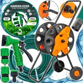 waz-ogrodowy-na-wozku-50m-pistolet-zraszacz-3x-zlaczki-zwijacz-beben-wozek