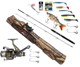 zestaw-na-szczupaka-wedka-spinning-wobler-kolowrotek-torba-zylka