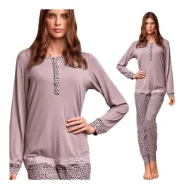 pizama-damska-dwuczesciowa-na-zime-dlugi-rekaw-w-panterke-lormar-2xl