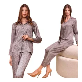 pizama-satynowa-damska-dluga-rozpinana-zestaw-dwuczesciowy-lormar-2xl