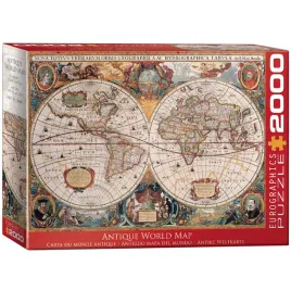 puzzle-2000-antique-world-map-8220-1997-eurographics