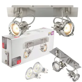 lampa-sufitowa-led-2x-gu10-halogenowa-spot-listwa-plafon-srebrna-natynkowa