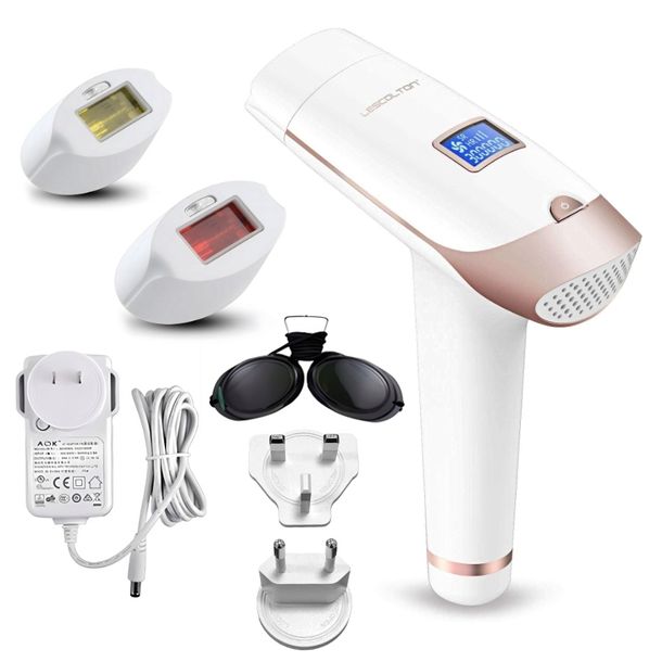 Depilator Laserowy IPL Lescolton Epilator T009i-G Nogi Bikini Pachy 2 Lampy