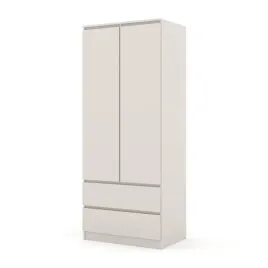 szafa-maja-80-cm-2d2s-kaszmir-mat-2-drzwi-2-szuflady-drazek-polki