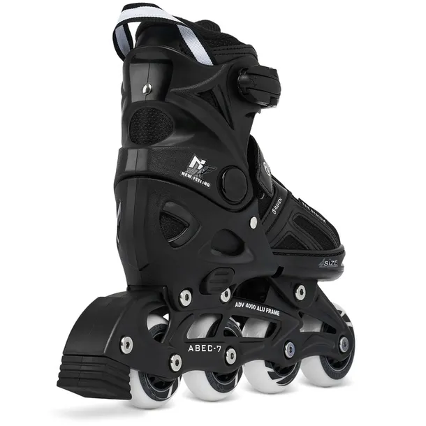 rolki-regulowane-raven-pulse-black-37-40-twardosc-kol-82a